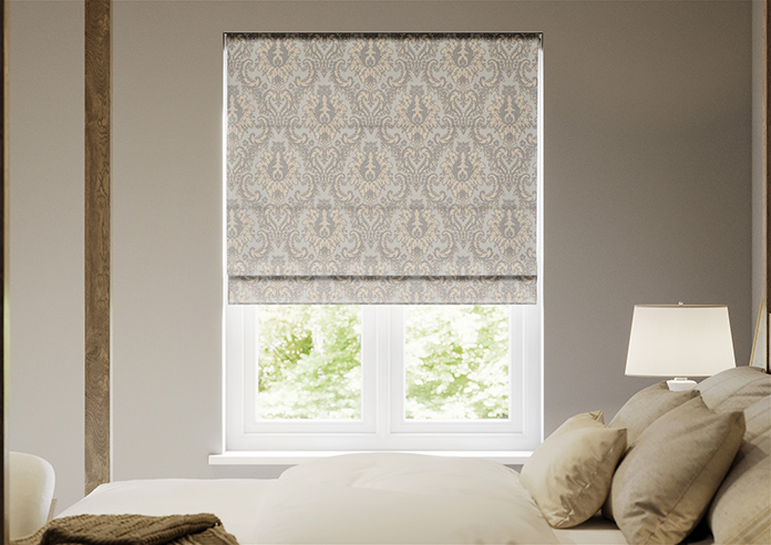 Tegola, Duck Egg - Twist&Fit Roman Blind - Image 3